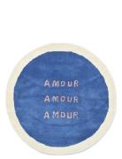 Amour Rug Home Textiles Rugs & Carpets Wool Rugs Blue Bongusta