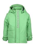 Talvi Kids Jkt Sport Jackets & Coats Winter Jackets Green Didriksons