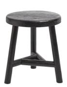 Stool Benji - Black Home Furniture Chairs & Stools Stools & Benches Bl...