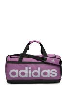 Linear Duffel M Sport Men Sport Training Bags Sport Gym Bags Pink Adid...