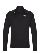 Run Cloudspun 1/4 Zip Sport Sport Clothing Sport Fleeces & Midlayers B...