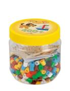 Hama Maxi Beads Tub 400 Pcs Yellow Lid Toys Creativity Drawing & Craft...