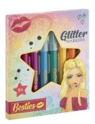 Glitterpennor 8-P Toys Creativity Drawing & Crafts Drawing Coloured Pe...