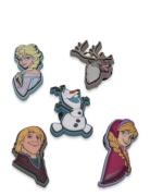 Frozen Character 5 Pack Sko Accessories Multi/patterned Crocs