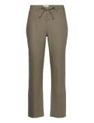 Relaxed Linen Ds Pants Bottoms Trousers Linen Trousers Green GANT