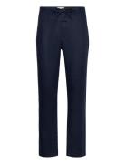 Relaxed Linen Ds Pants Bottoms Trousers Linen Trousers Blue GANT