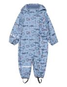 Rainwear Suit - Aop Outerwear Coveralls Rainwear Coveralls Blue CeLaVi