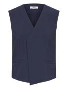 Hettie-M Blazers Sleeveless Blazers Navy MbyM