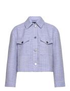 Effie Boucle Jacket Blazers BouclÉ Blazers Blue French Connection