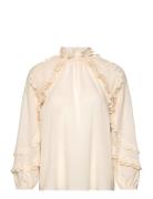 Elisa Designers Blouses Long-sleeved Cream Hofmann Copenhagen