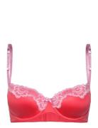 Lace & Shine Pd Lingerie Bras & Tops T-shirt Bras Red Hunkemöller