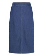 Lizziepw Sk Skirts Knee-length & Midi Skirts Navy Part Two