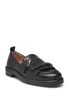 Matilda Shoes Flat Loafers Black Pavement