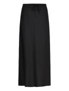 Long Skirt With Adjustable Bow Skirts Maxi Skirts Black Mango