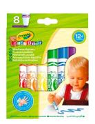 Crayola 8 Mini Kids First Markers Toys Creativity Drawing & Crafts Dra...