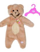 Baby Born Bear Suit 43Cm Toys Dolls & Accessories Doll Clothes Multi/p...