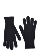 Knitted Gloves Accessories Gloves Finger Gloves Black United Colors Of...