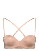 Bra Reese Strapless Lingerie Bras & Tops Balc Tte Bras Beige Lindex