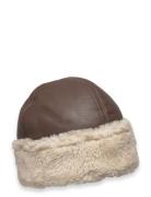 Day Faux Shearling Bucket Hat Accessories Headwear Hats Brown DAY ET