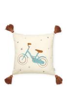 Embroidered Cushion - Ocs Home Kids Decor Cushions Cream Cam Cam Copen...