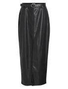 Vidagmar Hw Coated Skirt/R Skirts Maxi Skirts Black Vila