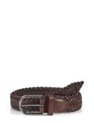 Braided Belt Ruben Accessories Belts Braided Belt Brown Howard London