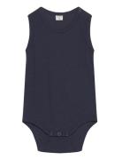 Body Ns - Solid Bodies Sleeveless Bodies Navy CeLaVi