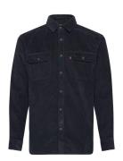 Jackson Worker Jet Black Cordu Tops Shirts Denim Shirts Black LEVI´S M...