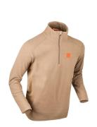 Half Zip Cabin Sport Sport Clothing Sport Fleeces & Midlayers Beige Da...