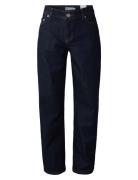 Low Rise - Wide Denim Bottoms Jeans Loose Jeans Blue Hound