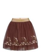 Hcninna - Skirt Dresses & Skirts Skirts Tulle Skirts Brown Hust & Clai...