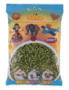 Hama Midi Beads 3000 Pcs. Olive Green Toys Creativity Drawing & Crafts...