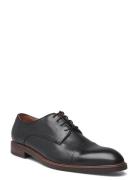 T43-2050 Shoes Business Derby Shoes Black TGA By Ahler