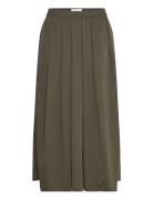 Fqtilda-Skirt Skirts Knee-length & Midi Skirts Khaki Green FREE/QUENT