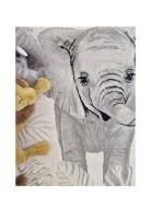 Genova Elefant Home Kids Decor Rugs And Carpets Rectangular Rugs Grey ...