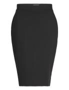 Livy Skirt Skirts Knee-length & Midi Skirts Black Residus