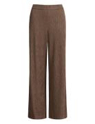 Wide Leg Trousers, Tanarys Bottoms Trousers Wide Leg Brown Ivo Nikkolo