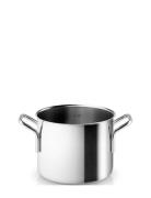 Stainless Steel Pot 2.2 L 16 Cm Home Kitchen Pots & Pans Casserole Dis...