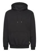 Wbpacs Base Hoodie Tops Sweatshirts & Hoodies Hoodies Black Woodbird