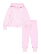 Ee-Fleece/Terry Set Sport Sweatsuits Pink Nike