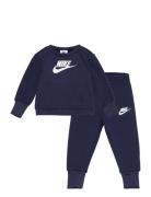 Ee-Fleece/Terry Set Sport Sweatsuits Navy Nike