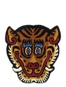 Tiger Face Rug Home Textiles Rugs & Carpets Wool Rugs Multi/patterned ...