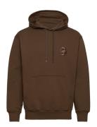 C-Sullivan 23 Tops Sweatshirts & Hoodies Hoodies Brown BOSS