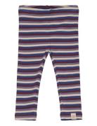 Legging Modal Multi Striped Bottoms Leggings Multi/patterned Petit Pia...