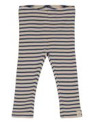 Legging Modal Striped Bottoms Leggings Multi/patterned Petit Piao