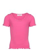 Baybay Tee Tops T-Kortærmet Skjorte Pink Rosemunde Kids