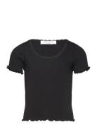 Baybay Tee Tops T-Kortærmet Skjorte Black Rosemunde Kids