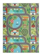 Play Road Home Kids Decor Rugs And Carpets Rectangular Rugs Multi/patt...