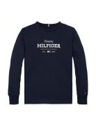 Monotype 1985 Reg Tee Ls Tops T-shirts Long-sleeved T-Skjorte Navy Tom...