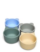 Malene Silic Bowl 4-Pack Home Meal Time Plates & Bowls Bowls Blue Liew...